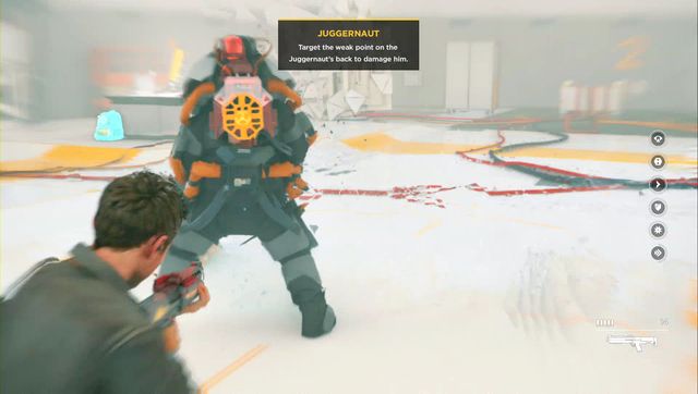 A mini-boss, Juggernaut, will appear - Act III - Research Facility - Walkthrough - Quantum Break - Game Guide and Walkthrough