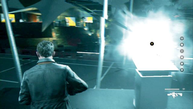 The rostrum. - Chronon Sources (act III) - Secrets - Quantum Break - Game Guide and Walkthrough