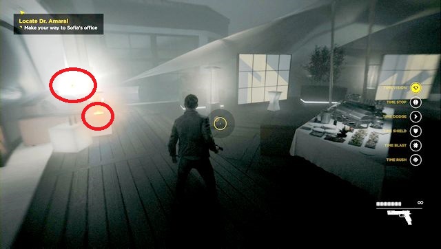 Search the room after the conversation with Beth ends - especially the couch by the wall. - Chronon Sources (act III) - Secrets - Quantum Break - Game Guide and Walkthrough