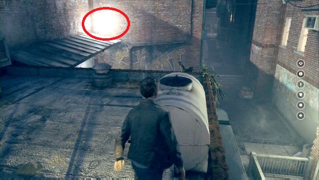 The second secret can be found right next to the first one. - Chronon Sources (act IV and V) - Secrets - Quantum Break - Game Guide and Walkthrough