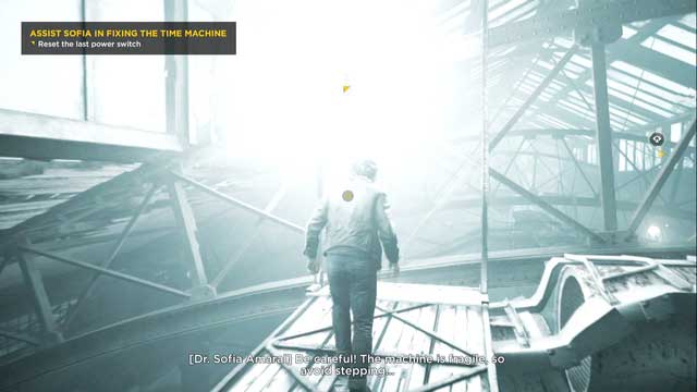 On the elevation in front of the switch. - Chronon Sources (act IV and V) - Secrets - Quantum Break - Game Guide and Walkthrough