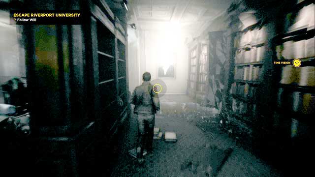 A library of the university. - Chronon Sources (act IV and V) - Secrets - Quantum Break - Game Guide and Walkthrough