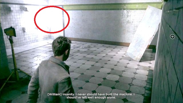 Another source is hidden in the shower. - Chronon Sources (act IV and V) - Secrets - Quantum Break - Game Guide and Walkthrough