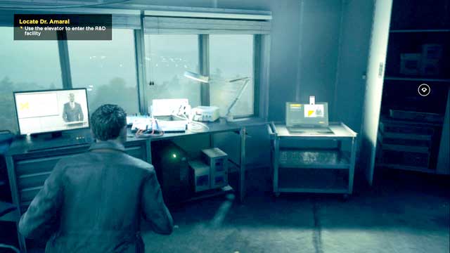 After collecting the Chronon Source located below the tower, head upstairs to the laboratory and examine a notebook. - Quantum Ripples - Secrets - Quantum Break - Game Guide and Walkthrough