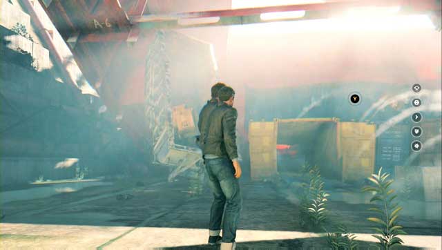 Reversing time is not a stable process - use your abilities to make your way through the debris - Act II, part 2 - Ground Zero - Walkthrough - Quantum Break - Game Guide and Walkthrough