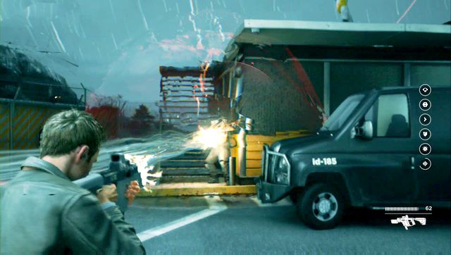 Armored guards can carry portable dampeners so dont get too close - Act III, part 2 - Monarch Gala - Walkthrough - Quantum Break - Game Guide and Walkthrough