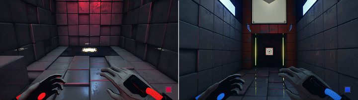 Use the ability to change the color of your powers - QUBE 2 - Chapter 1 - Forgotten Roots - Walkthrough - Q.U.B.E. 2 Game Guide