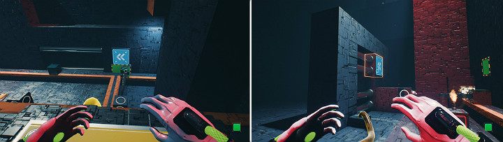 Step on the second button to perform the same action - QUBE 2 - Chapter 11 - The Abyss - Walkthrough - Q.U.B.E. 2 Game Guide