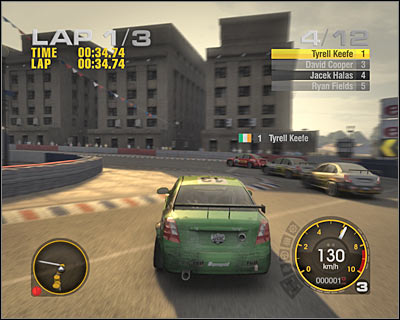 The second race of this tournament is a little more difficult - ARL Rookie Badge Tournaments II - USA - Trophies - Race Driver GRID - Game Guide and Walkthrough