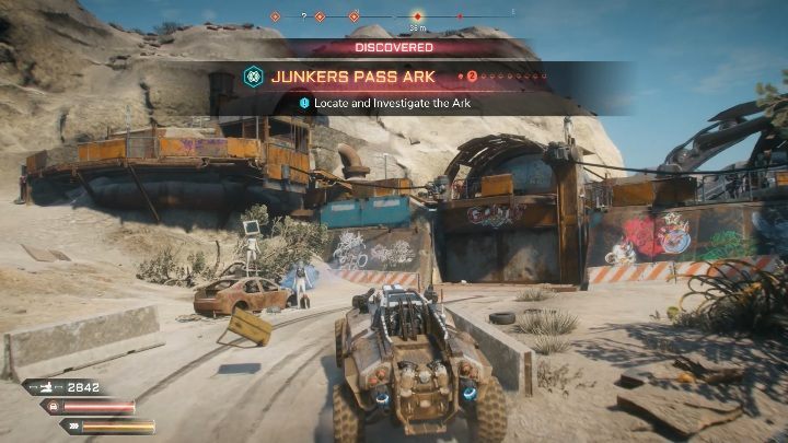 To get to the Ark, you must first eliminate all enemies guarding the site - Arks in Twisting Canyons - Side activities in Rage 2 - Arks - Rage 2 Guide