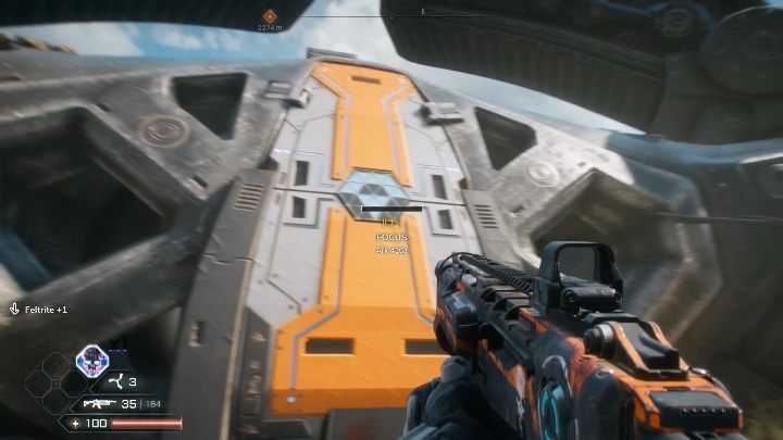 After eliminating opponents, go to the ark and open it with the focus ability - Arks in Twisting Canyons - Side activities in Rage 2 - Arks - Rage 2 Guide