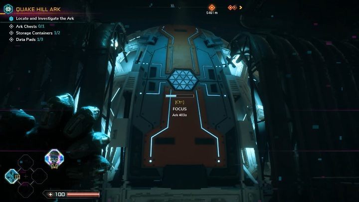 Behind the bridge is the ark, open it using the skill - Arks in Twisting Canyons - Side activities in Rage 2 - Arks - Rage 2 Guide