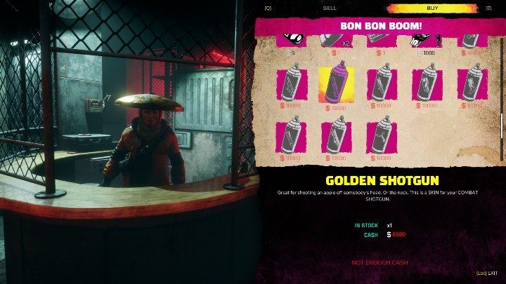 Each gold skin cost $10,000 - this price is the same for each weapon - How do I unlock gold weapon skins in Rage 2? - FAQ - Rage 2 Guide