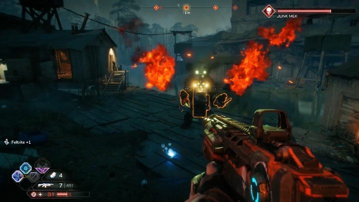 To capture this place, you must defeat your opponents - Arks in Sekreto Wetlands - Side activities in Rage 2 - Arks - Rage 2 Guide