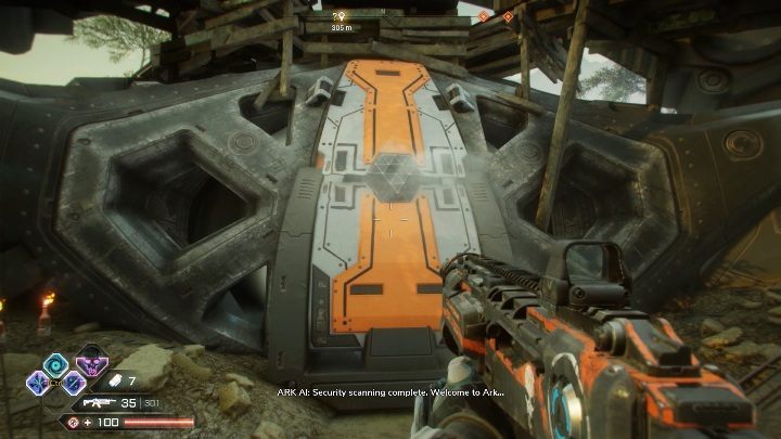 After eliminating all enemies, go to the Ark - Arks in Sekreto Wetlands - Side activities in Rage 2 - Arks - Rage 2 Guide