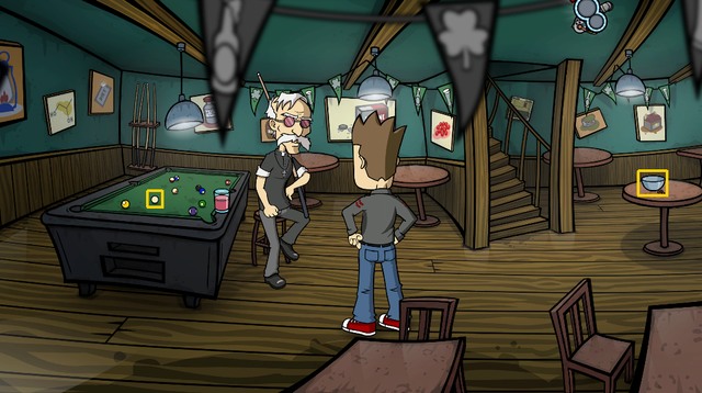 Go to the bar and order this cocktail (Daiquirized Royal Mai Tai Iced Tea) - Find who bought the ring - Day 2 - Monday: Excuse me, am I trapped in time already? - Randals Monday - Game Guide and Walkthrough