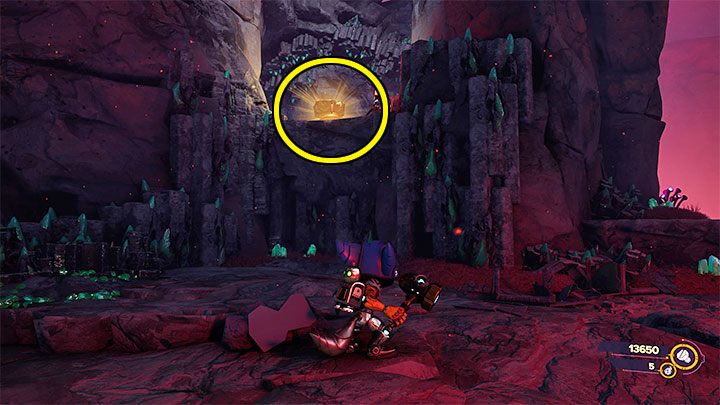 You can get this collectible in the pre-cataclysmic world variant - Ratchet & Clank Rift Apart: Blizar Prime - collectibles, list of all, map - Secrets and Collectibles - Ratchet & Clank Rift Apart Guide