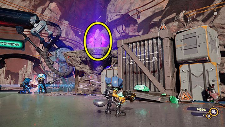 You can get this collectible in the post-cataclysmic world variant, but you have to start in the miners' camp in the middle part of the map during the pre-cataclysmic variant - Ratchet & Clank Rift Apart: Blizar Prime - collectibles, list of all, map - Secrets and Collectibles - Ratchet & Clank Rift Apart Guide