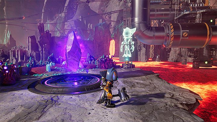 Upon jumping between dimensions, you will find yourself right next to the collectible - Ratchet & Clank Rift Apart: Blizar Prime - collectibles, list of all, map - Secrets and Collectibles - Ratchet & Clank Rift Apart Guide