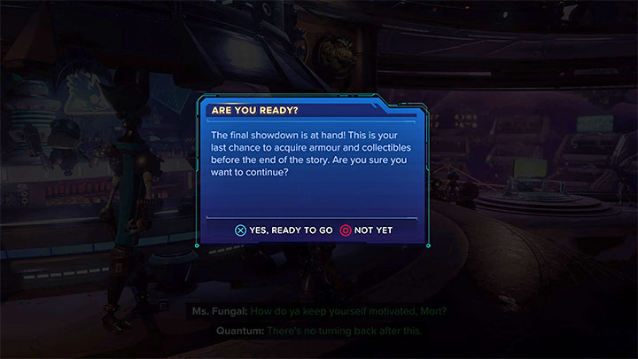 You will be able to reach the final confrontation with Dr Nefarious and Emperor Nefarious after you have safely returned from the planet Viceron, where the prison was located - Ratchet & Clank Rift Apart: Emperor Nefarious, the final boss - how to defeat him? - Bosses - Ratchet & Clank Rift Apart Guide