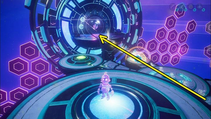 Remain on the pressure plate - Ratchet & Clank Rift Apart: Clank, Return to Savali - puzzle guide, list - Clank and Kit Riddles - Ratchet & Clank Rift Apart Guide