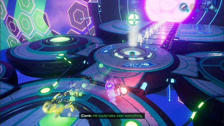 Along the way, take the first lift sphere from the bottom slot and the speed sphere from the starting area - Ratchet & Clank Rift Apart: Clank, Return to Savali - puzzle guide, list - Clank and Kit Riddles - Ratchet & Clank Rift Apart Guide