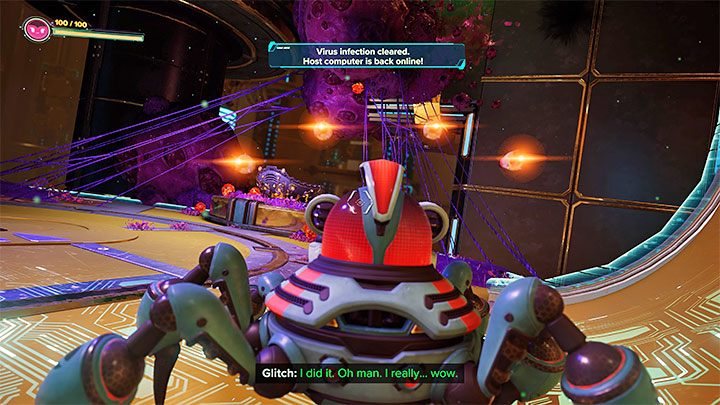 Two other nests are also easily destroyed - Ratchet & Clank Rift Apart: Investigate the Nefarious Statue - Nefarious City - Ratchet & Clank Rift Apart Guide