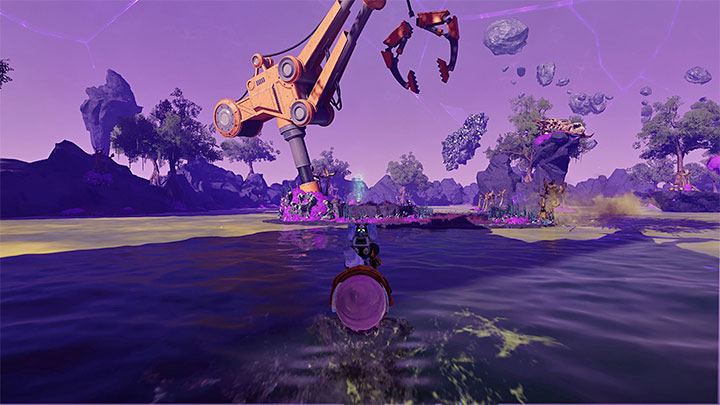 Do not rush to leave the alternate dimension - Ratchet & Clank Rift Apart: Swamps, Find a way to reach the Morts - walkthrough - Sargasso - Ratchet & Clank Rift Apart Guide