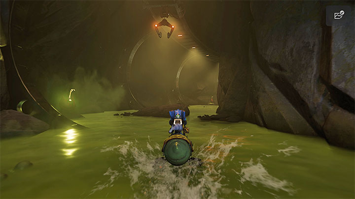 Ultimately you must choose the tunnel leading north, i - Ratchet & Clank Rift Apart: Swamps, Find a way to reach the Morts - walkthrough - Sargasso - Ratchet & Clank Rift Apart Guide