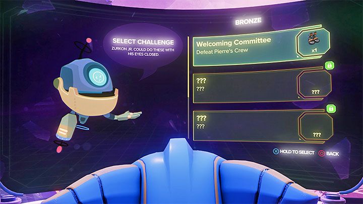 The terminal for starting fights in the arena is located inside Gastropub - Ratchet & Clank Rift Apart: Defeat the monsters and Francois in the arena - walkthrough - Scarst Debris Cloud - Ratchet & Clank Rift Apart Guide