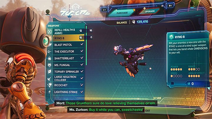 After finding all 10 Spybots, you have to meet with Mrs - Ratchet & Clank Rift Apart: RYNO, the ultimate weapon - Spyobots list - Secrets and Collectibles - Ratchet & Clank Rift Apart Guide