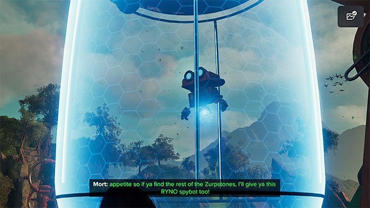 There are additional rewards for bringing Trudi Zurpstones - Ratchet & Clank Rift Apart: Return to Sargasso, Trudi - walkthrough - Sargasso - Ratchet & Clank Rift Apart Guide