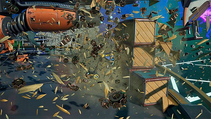 As you explore more locations in Ratchet & Clank Rift Apart, you should try to destroy all objects in the area, focusing especially on crate clusters - Ratchet & Clank Rift Apart: Beginners guide - Basics - Ratchet & Clank Rift Apart Guide