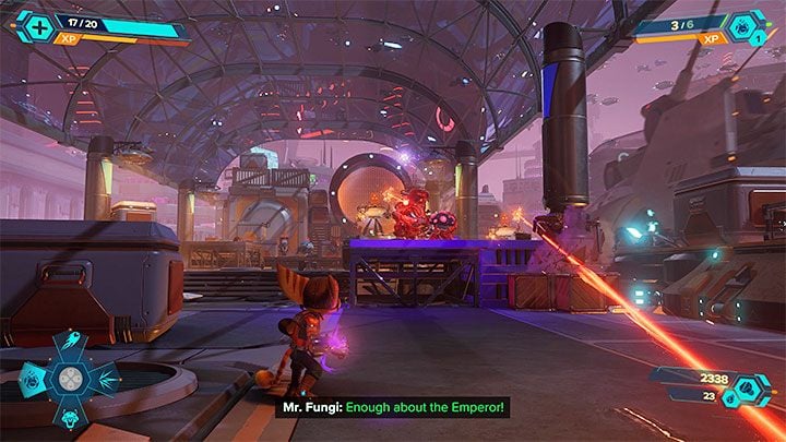 At the start of the game, you will not be able to use the Phantom Dash yet, which is a skill that can be compared a typical dodge - Ratchet & Clank Rift Apart: Beginners guide - Basics - Ratchet & Clank Rift Apart Guide