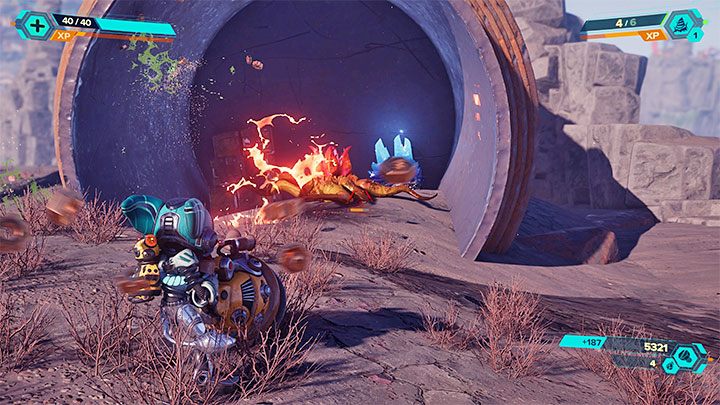 Some fights in the game may be more difficult because of new enemies that join them - Ratchet & Clank Rift Apart: Beginners guide - Basics - Ratchet & Clank Rift Apart Guide