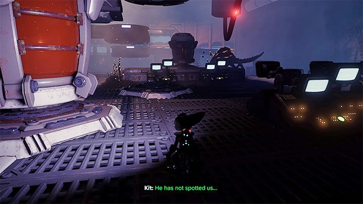 To disable Lock 2, head northeast - Ratchet & Clank Rift Apart: Repair the Rubion Forge - Cordelion - Ratchet & Clank Rift Apart Guide