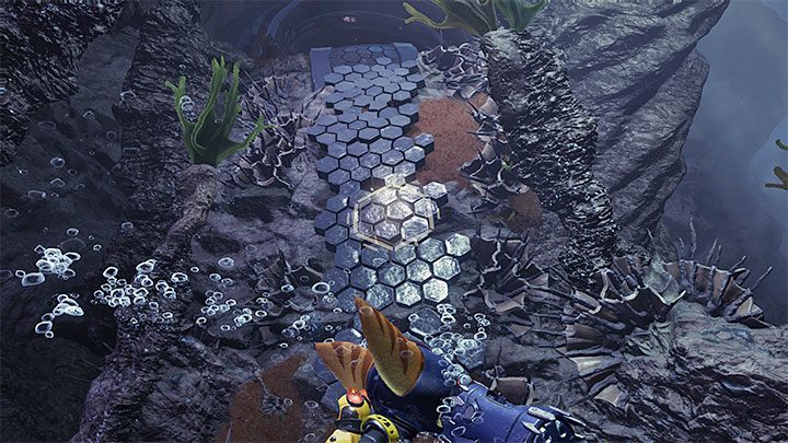 Continue going southwest and defeat the monsters you encounter - Ratchet & Clank Rift Apart: Repair the Rubion Forge - Cordelion - Ratchet & Clank Rift Apart Guide