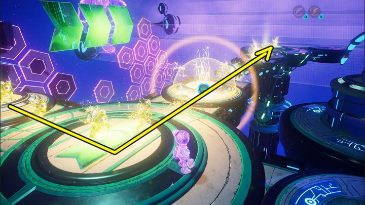 Your actions so far should lead to the following situation - Ratchet & Clank Rift Apart: Protecting Morts and freeing Seekerpede - walkthrough - Return to Sargasso - Ratchet & Clank Rift Apart Guide