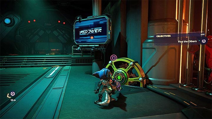 You can get inside the Processing Centre by finding the exit in the ventilation tunnels or by returning to the building's main entrance - Ratchet & Clank Rift Apart: Find Ratchet and Kit - walkthrough - Viceron - Ratchet & Clank Rift Apart Guide