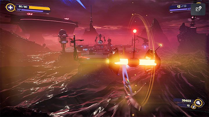 During the chase, you will pass through a room with a Backup Generator and reach the northern part of the map - Ratchet & Clank Rift Apart: Follow the cell - Viceron - Ratchet & Clank Rift Apart Guide