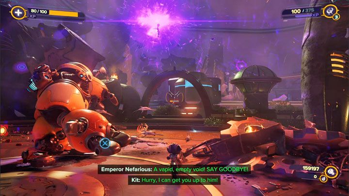 3 - Ratchet & Clank Rift Apart: Begin the finale and defeat the final boss - walkthrough - Final confrontation - Ratchet & Clank Rift Apart Guide