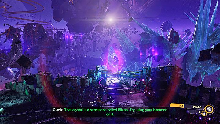 After reaching Blizar Prime, you will discover a destroyed planet where a cataclysmic event took place - Ratchet & Clank Rift Apart: Overriding the lockdown and getting to the Miners - walkthrough - Blizar Prime - Ratchet & Clank Rift Apart Guide