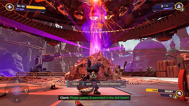 Expect a group of common enemies to appear, which you must deal with - Ratchet & Clank Rift Apart: Obtaining the Phase Quartz and Escape - Blizar Prime - Ratchet & Clank Rift Apart Guide