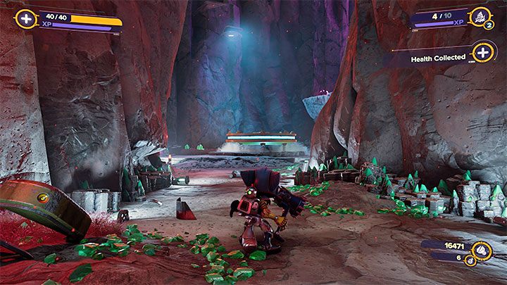 In order to continue the described side quest, you must travel south in the dimension before the cataclysm - Ratchet & Clank Rift Apart: Finding Tulio - Blizar Prime - Ratchet & Clank Rift Apart Guide