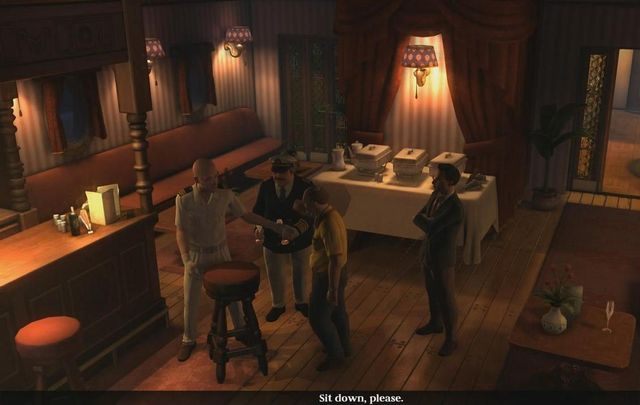 Visit in the bar - MS Lydia | Chapter 2 - Ah, Venice! - Chapter 2 - Ah, Venice! - The Raven Remastered Game Guide