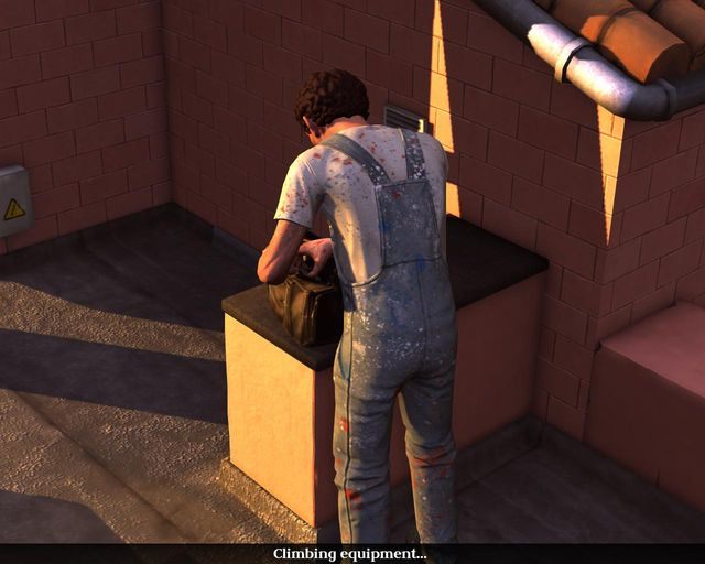 Before the jump - Museum | Chapter 8 - Cairo (part 2) - Chapter 8 - Cairo (part 2) - The Raven Remastered Game Guide