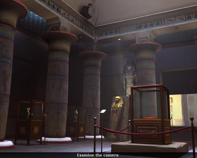Room with the Eye of the Sphinx - Museum | Chapter 8 - Cairo (part 2) - Chapter 8 - Cairo (part 2) - The Raven Remastered Game Guide