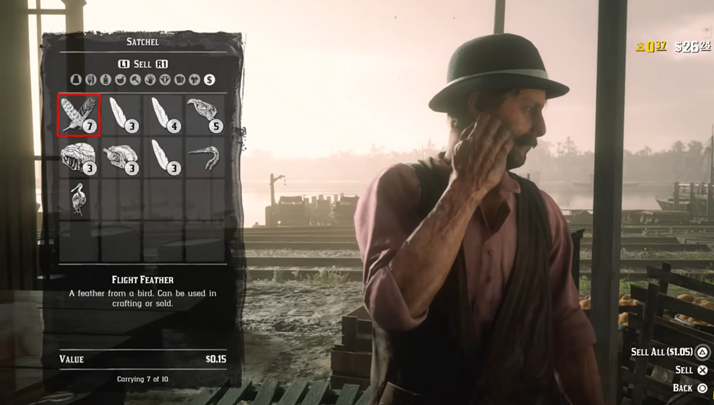 Animals and birds are a good source of natural ingredients - Fishing and hunting in Red Dead Online - Combat and Equipment - Red Dead Online Guide