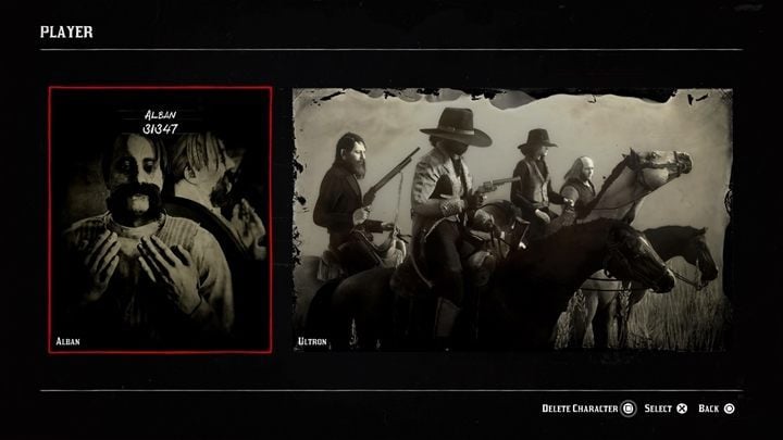 To delete a character open the game menu and go to the player tab - How to delete your current character and what will be transferred to a new one? - FAQ - Red Dead Online Guide