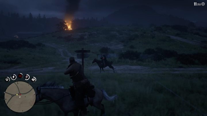 Eagle Flies stands near the fuel tankers - Red Dead Redemption 2: American Fathers 1-2 - walkthrough - Red Dead Redemption 2: Chapter 4 - Shady Belle - Red Dead Redemption 2 Guide